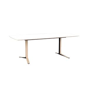 Hvidt Fusion 8 personers spisebord på 220 cm